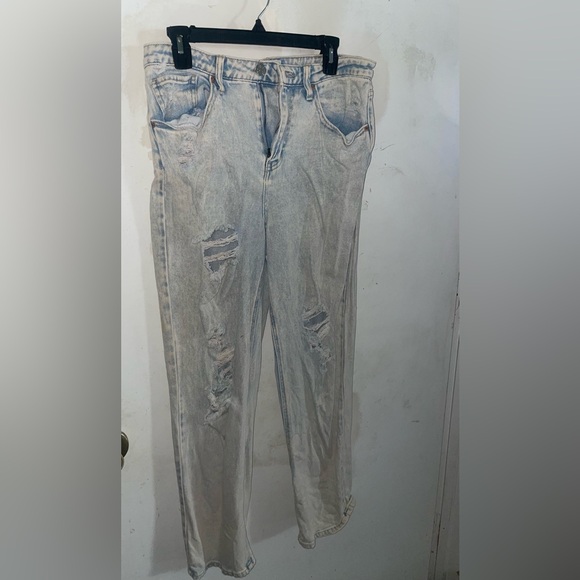 Rewind Light Blue Denim Jeans - Picture 1 of 3